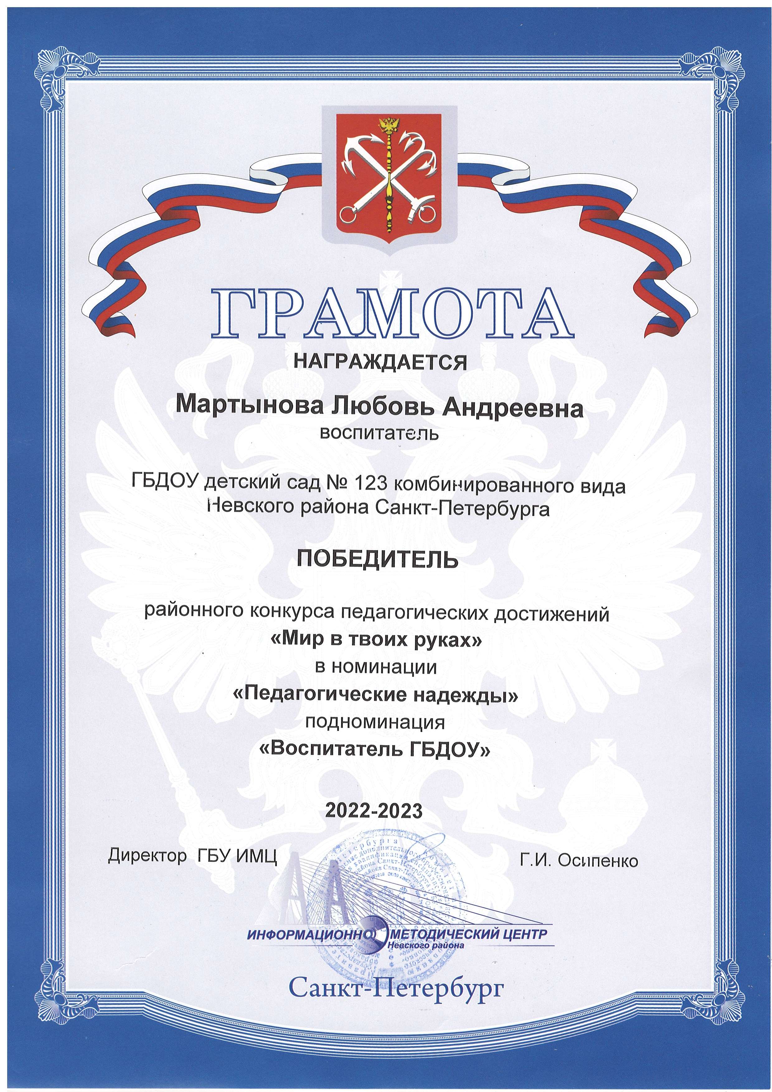 Мир в твоих руках 2023 Матрынова